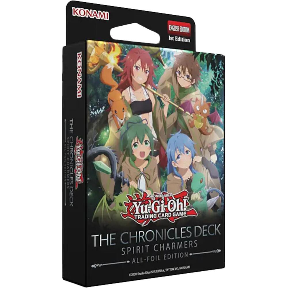 Yu-Gi-Oh! THE CHRONICLES DECK: Spirit Charmers (All-Foil Edition) (CH0 – Sparks Trading Cards