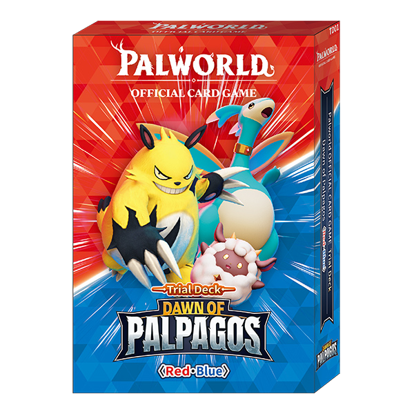 Palworld OCG: Dawn of Palpagos Trial Deck- Red & Blue - Pre-Order