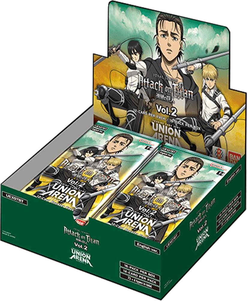 Union Arena: Attack on Titan Vol. 2 Booster Box