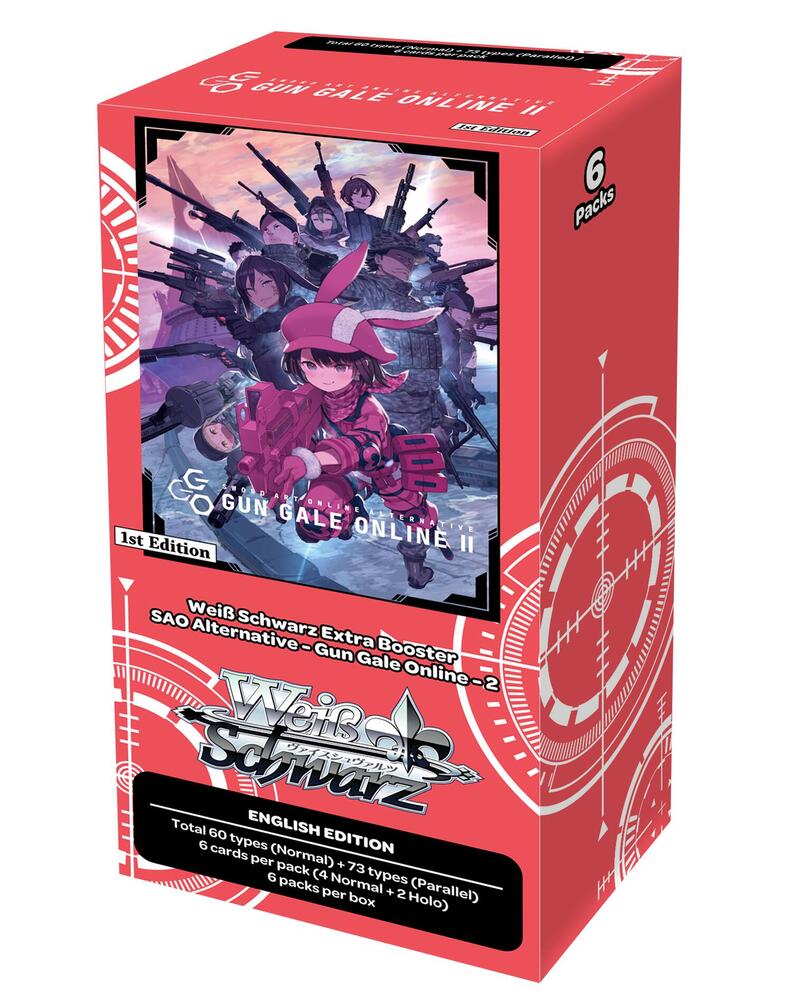 Weiss Schwarz: SAO Alternative Gun Gale Online 2 Extra Booster Box