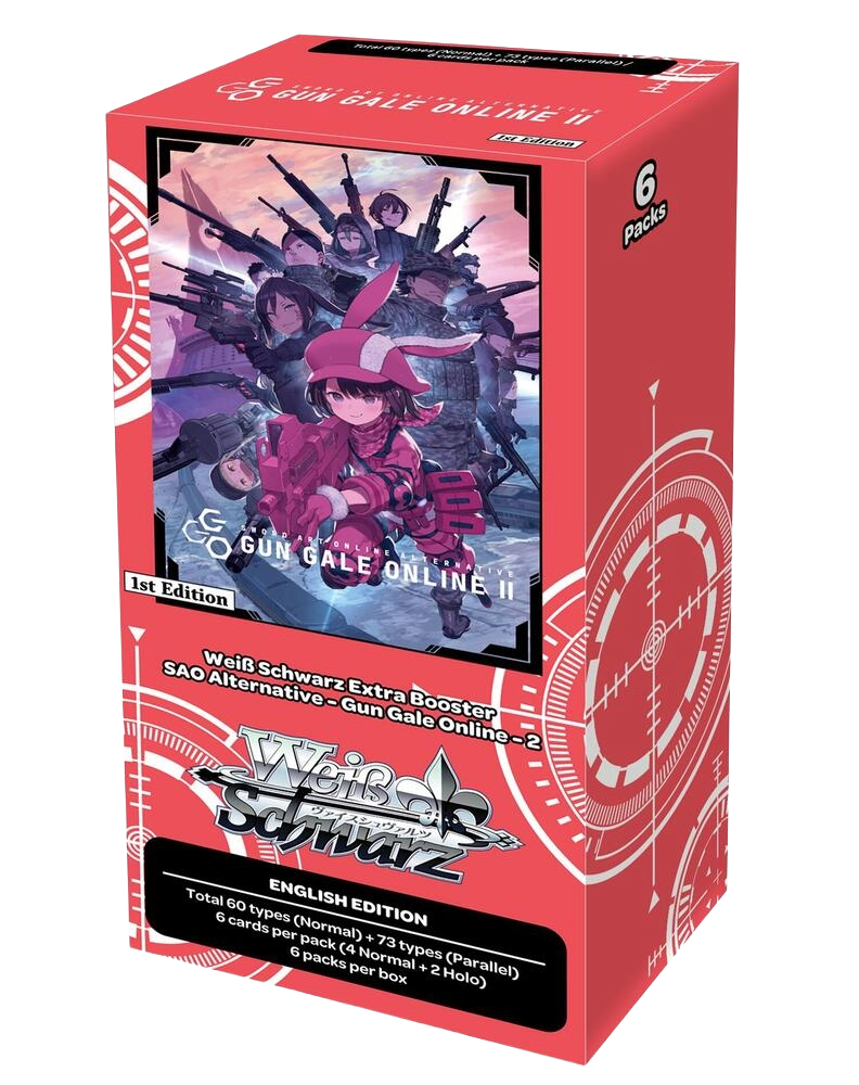 Weiss Schwarz: SAO Alternative Gun Gale Online 2 Extra Booster Box