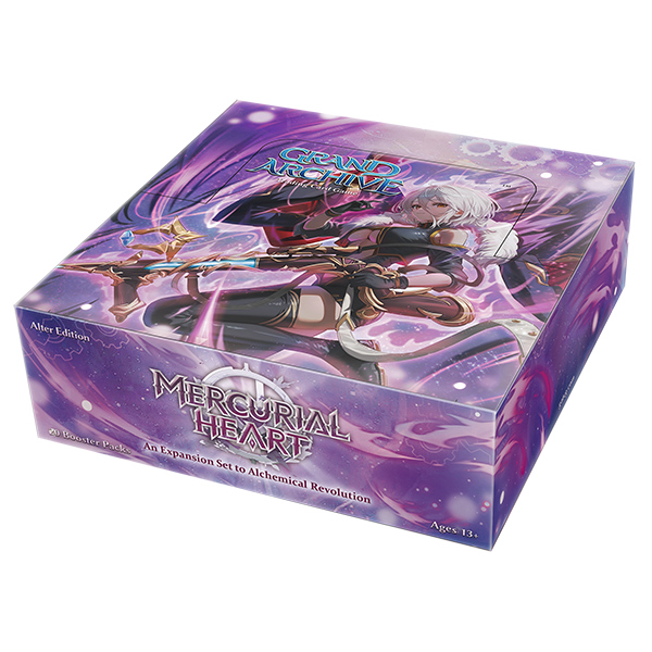 Grand Archive TCG: Mercurial Heart- Booster Box, Alter Edition