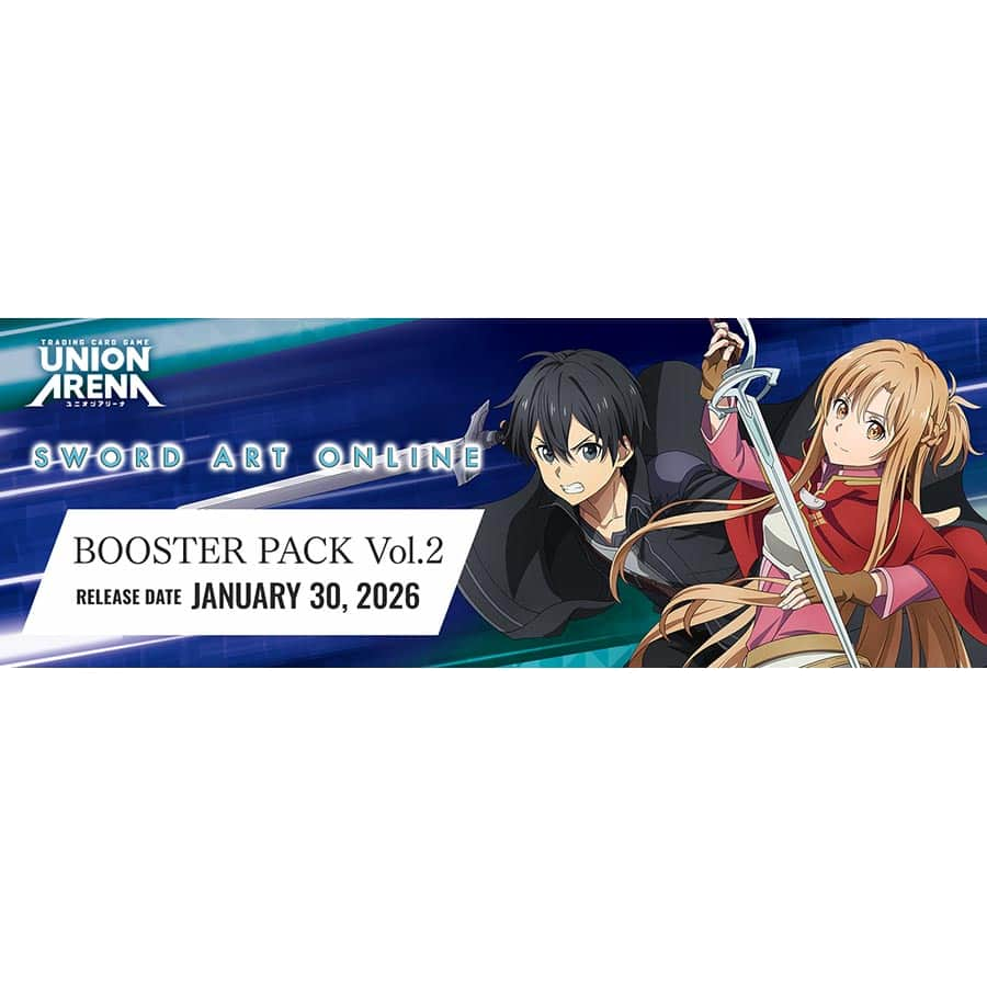 union arena sao booster box Arena: Sword Art Online Vol.2 – Sparks Trading Cards Recreate Kirito and Asunas switch or the scene of the Goddesses saving the day when things look dire in the Union Arena deck Union Arena Sword Art Online