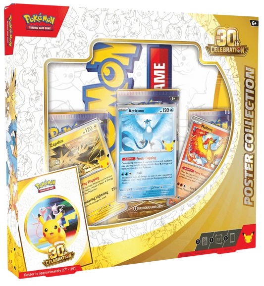 Pokémon TCG: 30th Celebration Poster Collection (In-Store Only)
