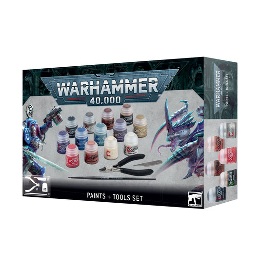 40k Paints and Tools set