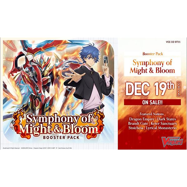 Cardfight Vanguard Divinez: BT11 - Symphony of Might & Bloom Booster Box