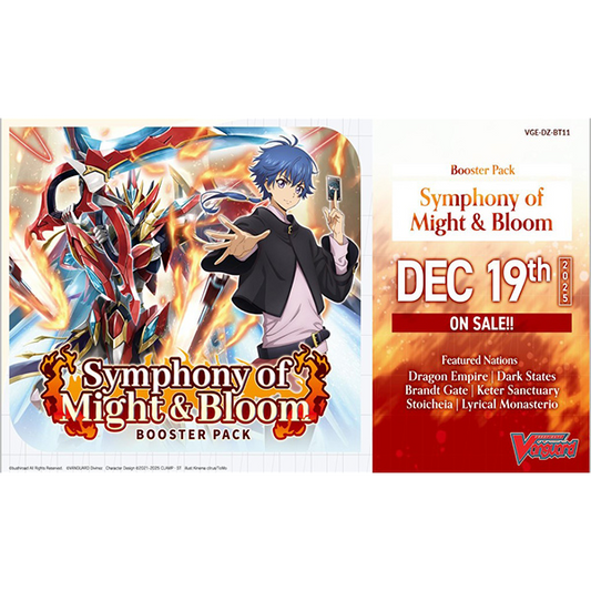 Cardfight Vanguard Divinez: BT11 - Symphony of Might & Bloom Booster Box