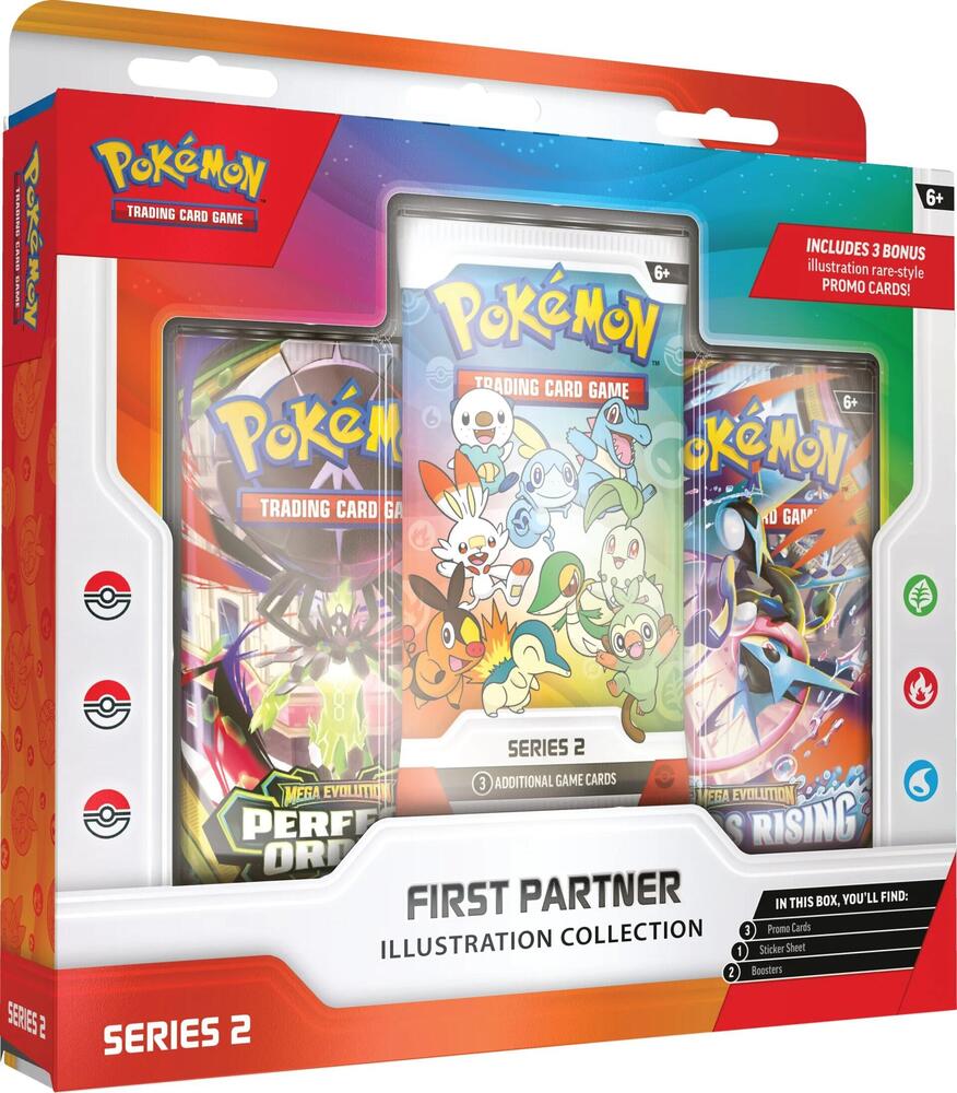 Pokemon First Partner Illustration Collection (Series 2)
