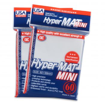 KMC Hyper Mat 60ct Mini Sleeves