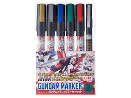 Gundam Metallic Marker Set