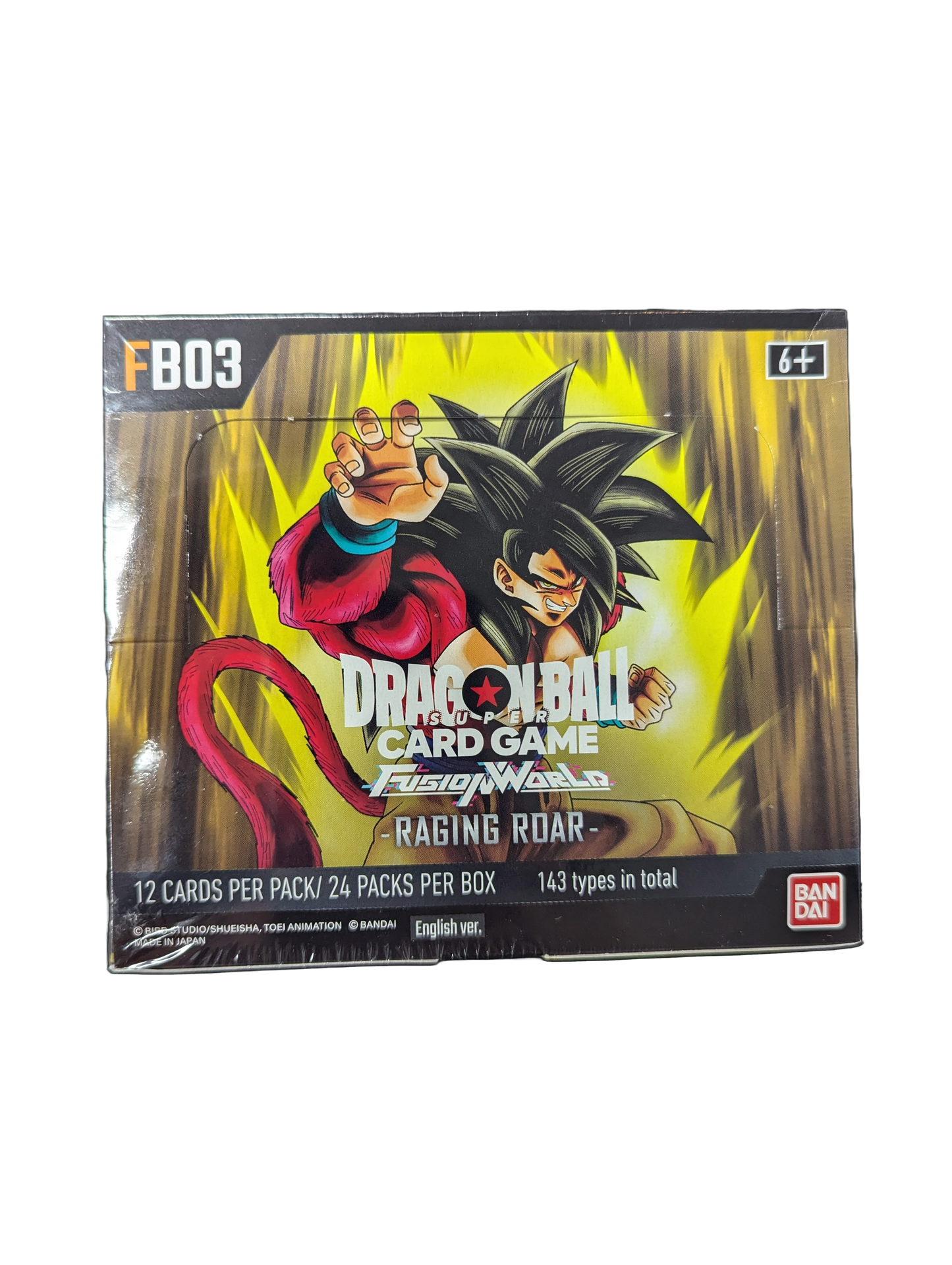 Dragon Ball Super Fusion World TCG: Set 03 Raging Roar Booster