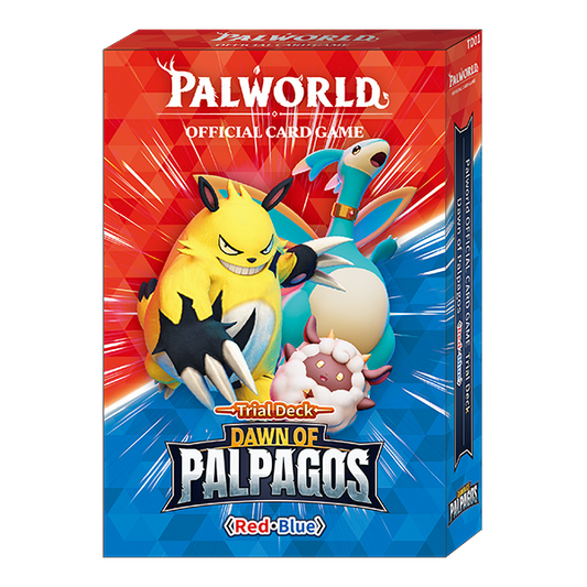 Palworld OCG: Dawn of Palpagos Trial Deck- Red & Blue - Pre-Order