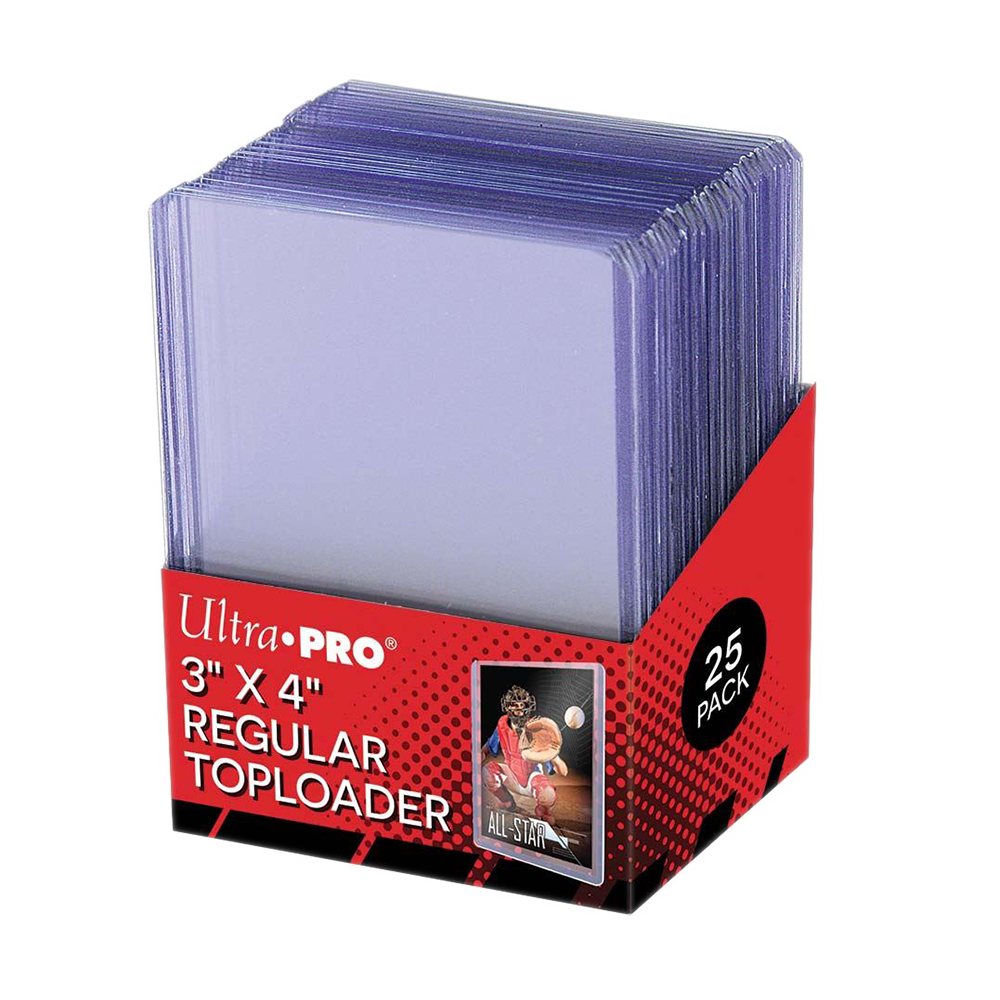Ultrapro 3" X 4" Regular Toploader 25ct