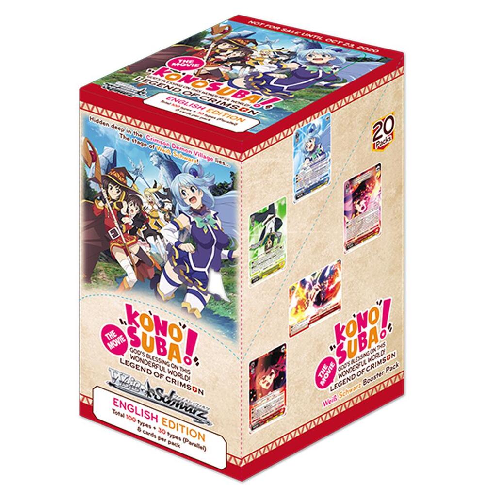Weiss Schwarz: KonoSuba The Movie: Legend of Crimson Booster Box [Second Edition]