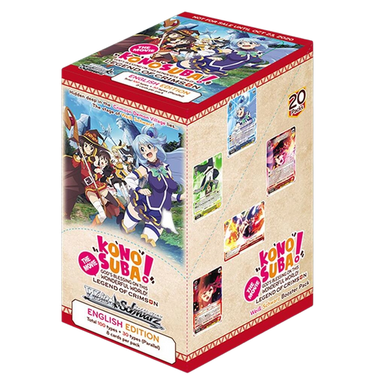 Weiss Schwarz: KonoSuba The Movie: Legend of Crimson Booster Box [Second Edition]